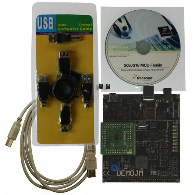 DEMO9S08JS16 NXP USA Inc.  Cartes d'évaluation - Embarquées - MCU DSP